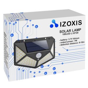 Solarna svetilka 100 LED diod s senzorjem v originalnem pakiranju izoxis