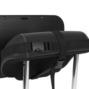 otroško ogledalo za avtosedež ovit okrog naslonjala za glavo