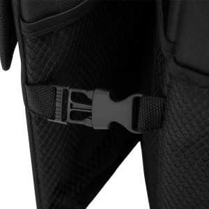 Organizator za prtljažnik zložljiv, prikaz sistema za zapiranje