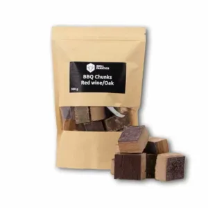 Grill Fanatics kocke za dimljenje Rdeče vino - hrast 500g