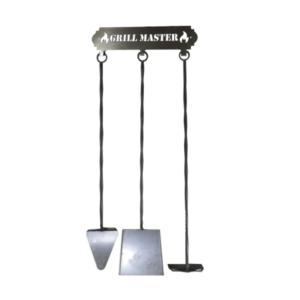 Set za čiščenje kamina s stojalom